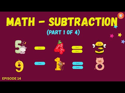 Learn Subtraction the Easy Way! #education