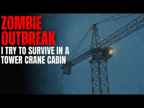 ZOMBIE OUTBREAK: I Fortified My Tower Crane Cabin to Survive in Zombie apocalypse
