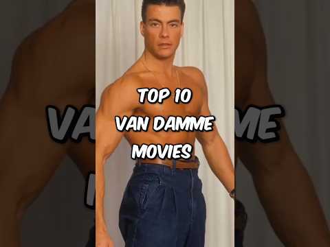 Top 10 Jean-Claude Van Damme movies ranked #jcvd #vandamme #shorts #viral #fyp #imdb #actor #movie