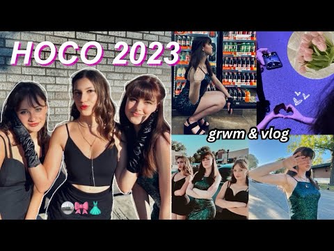 SENIOR HOMECOMING 2023 grwm + vlog