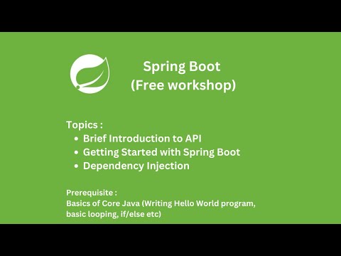 Spring Boot Workshop - Dependency Injection