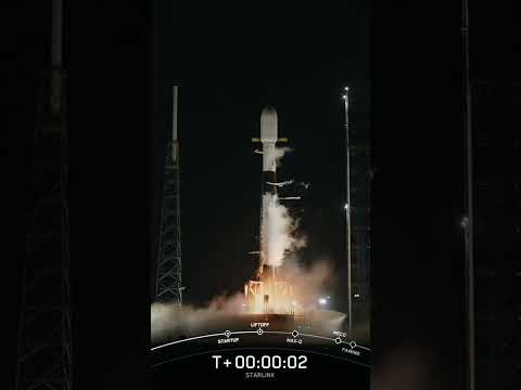 Starlink Lift off #spacex #space #automobile #titanic