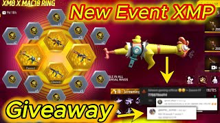 I Got New XM8 Ring Free fire | Giveaway | #freefire #freefireevents #zaeemgaming
