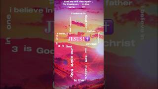 I believe in …#christian #Christianposts #jesús #bible #god #faith #jesuschrist #gospel
