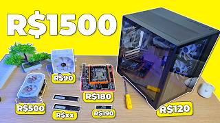 The BEST Gaming PC under R$1500 to RUN EVERYTHING in 2026 - Assembly and Tests