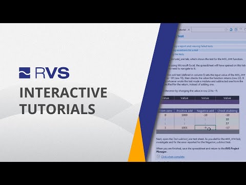 Kickstart your verification with RVS tutorials