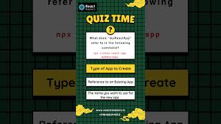 React Quiz to refresh your knowledge