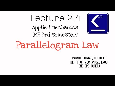 Lecture 2.4 Applied Mechanics