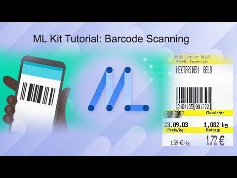 Demo | ML Kit Tutorial: How to recognize and decode barcodes(Barcode Scanning)