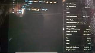 New HTML and css work