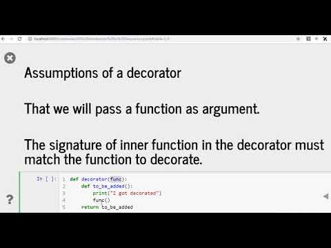 03 - Decorators Syntax With Examples - Python Programming Language