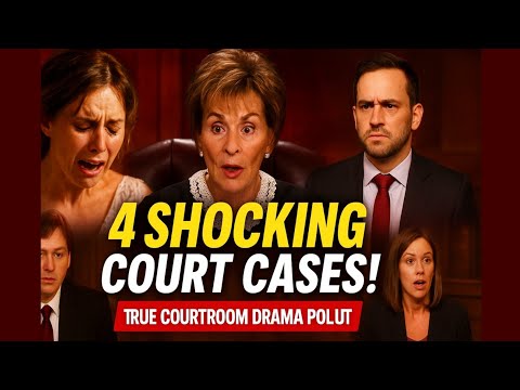 “Real Courtroom Shocks: 4 Cases You Won’t Believe Actually Happened!”