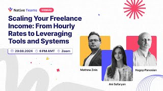 Scaling Income as a Solo Freelancer - From Charging by the Hour to Leveraging Tools and Systems