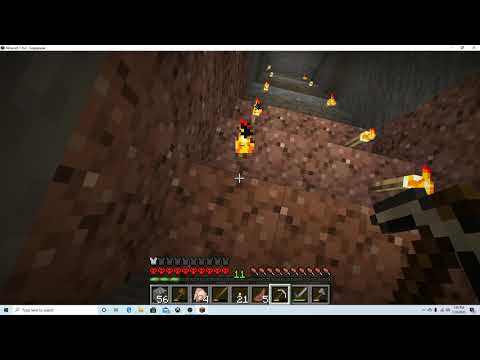 Minecraft Hardcore Day 2 Gameplay No commentary