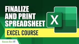 Steps You Need to Do Before Finalizing and Printing your Excel Spreadsheet