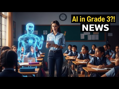 India Just Added AI Class in Grade 3 — The Future of School Has Officially Begun! 🤯🇮🇳