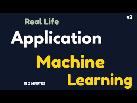 ✅ Machine Learning Full Course #3 – Real-Life Applications of ML (in under 2 minutes)
