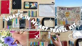 My Travel Art Supplies // What I Took On Vacation ✈️