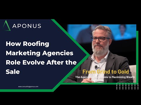 How Roofing Marketing Agencies Role Evolve After the Sale - Jim Ahlin Interview | From Grind to Gold