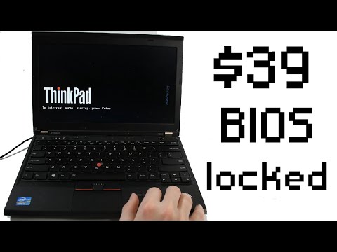 Can we save this BIOS locked ThinkPad X230?