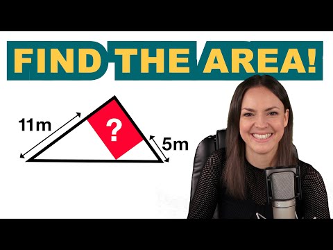 Can YOU find the area? – Geometry puzzle