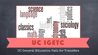 IGETC for UC Transfer Students