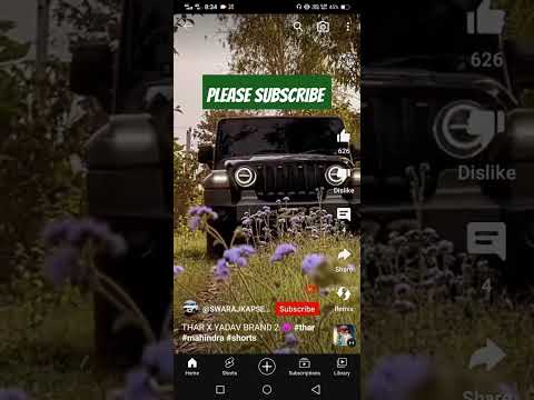 Daku song thar shorts #youtubeshorts #thar #mahindrathar #viral #car #goneviral #1000mviews