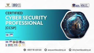 Certified Cyber Security Professional [CCSP]