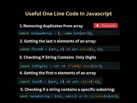 Useful one line code in JavaScript.#javascript#coding#programming#webdevelopement#shorts#ytshorts