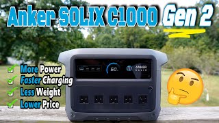 NEW 2025 RELEASE: Anker SOLIX C1000 Gen 2 - Lighter & More Powerful