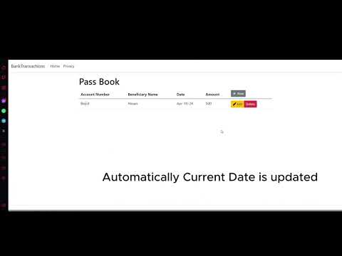 ASP dot net basic CRUD operation