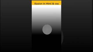 Illusion in Html & Css 😜😜🥰🥰 || coding status 😍 #shorts   #programming  #trending #shortsvideo
