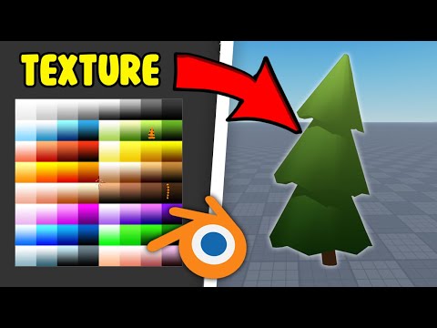 How to TEXTURE a Roblox Model item (EASY FOR BEGINNERS)