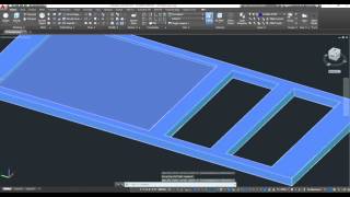 Creating a Door - AutoCAD 3D Modeling