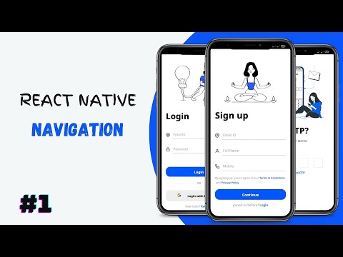 React Native Project Setup | React Native Navigation