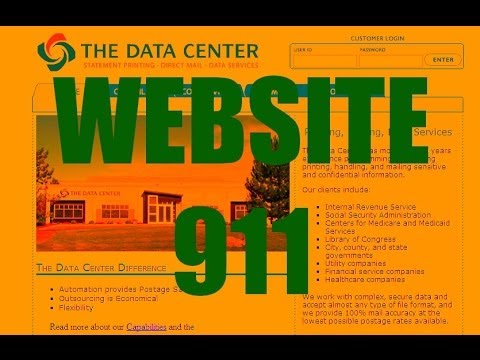 Website Analysis - The Data Center