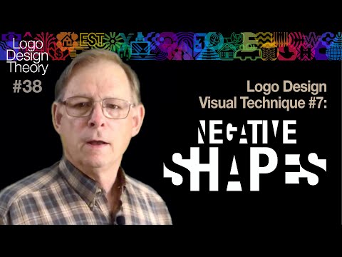 38. Logo Design Visual Technique #7: Negative Shapes