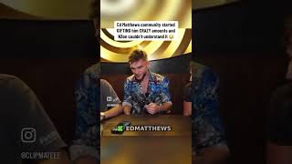 Neon getting no gifted’s🎁😂😂#edmatthews #neon #british #streamer #viral #vegas #american