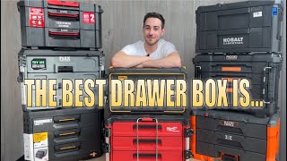 THE BEST MODULAR TOOLBOX DRAWERS? Packout vs Stacktech vs MODbox vs Stackpack vs Dewalt AND MORE