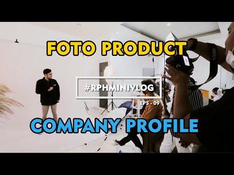 CARA KERJA FOTO PRODUCT & COMPANY PROFILE | EPS 09