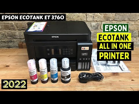 EPSON ECOTANK ET 3760 All In One Printer Review And Buying Guide 2022