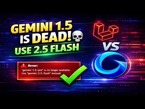 Stop using Gemini 1.5! 🛑 Integrate Gemini 2.5 Flash in Laravel 12