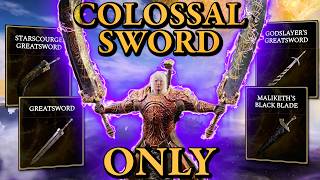 Elden Ring COLOSSAL SWORDS Are BROKEN...