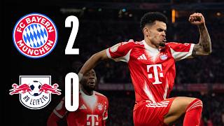 Kane & Diaz take us to the SEMI-FINALS | FC Bayern 2-0 RB Leipzig | Cup Highlights