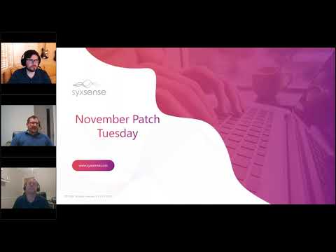 Patch Tuesday November 2020