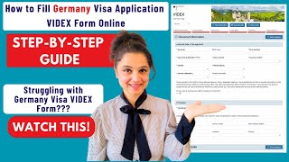 How to Fill Germany Tourist Visa Application Form Online | Complete Walkthrough & Mistakes to Avoid