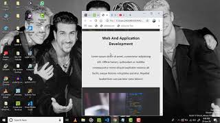 Modern responsive Websiyte with CSS grid and Flexbox