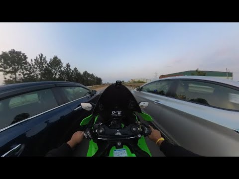Evening ride with Zx10r
