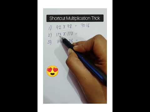 Multiplication Tricks | Shortcut Trick for Multiplication | #multiplication #multiplicationtrick