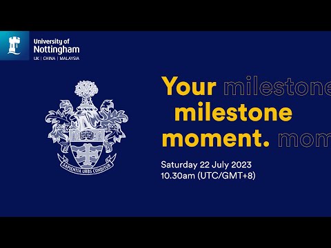 Class of 2023 July Graduation Ceremony 1 | University of Nottingham Malaysia